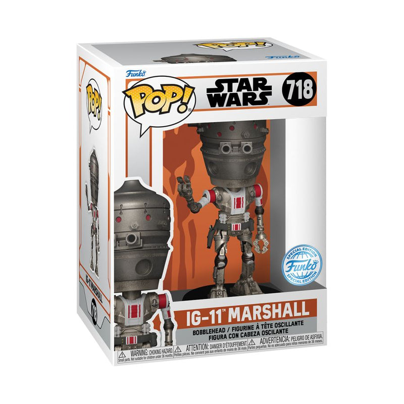 Star Wars: Mandalorian - IG-11 Marshall Pop! Vinyl [RS]