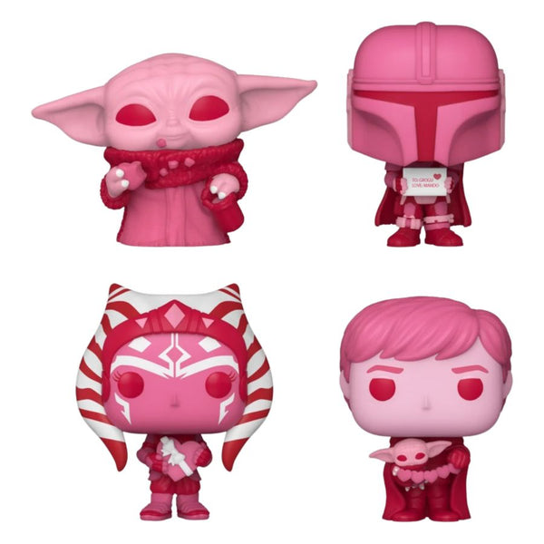 Star Wars - Valentines Pink Pocket Pop! 4-Pack Heart Box [RS]
