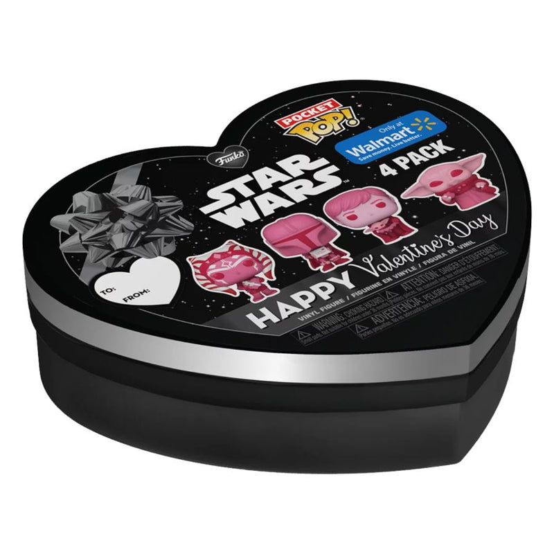 Star Wars - Valentines Pink Pocket Pop! 4-Pack Heart Box [RS]