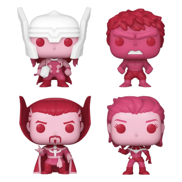 Marvel Comics - Valentines Pink Pocket Pop! 4-Pack Heart Box [RS]