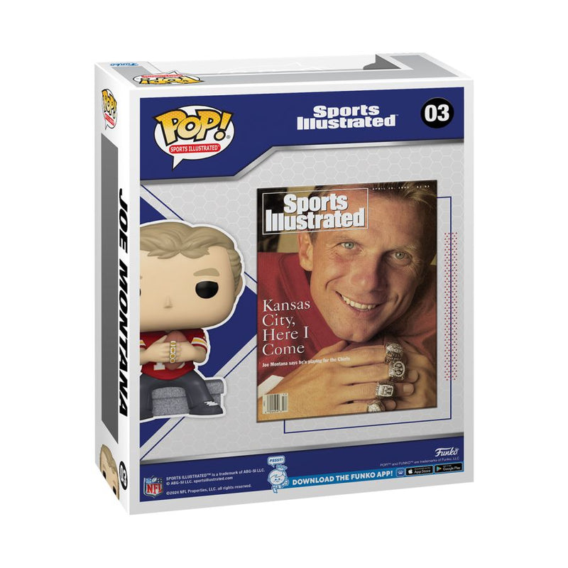 NFL - Joe Montana Sports Illustrated Pop! Vinyl Cover