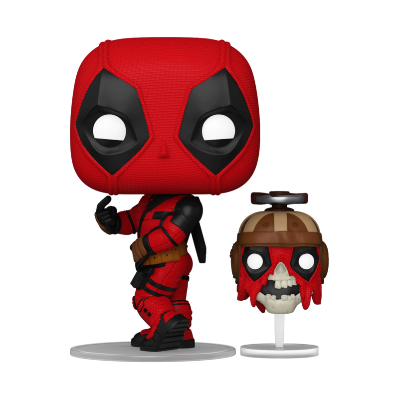Deadpool & Wolverine - Deadpool with Headpool Pop! Vinyl