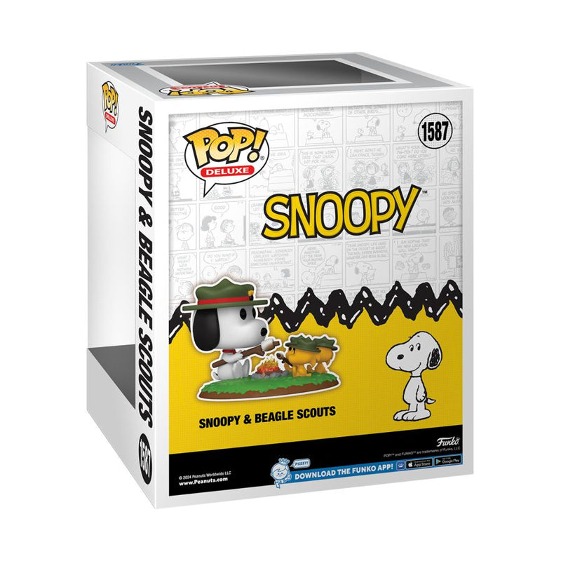 Peanuts - Snoopy & Beagle Scouts Pop! Deluxe