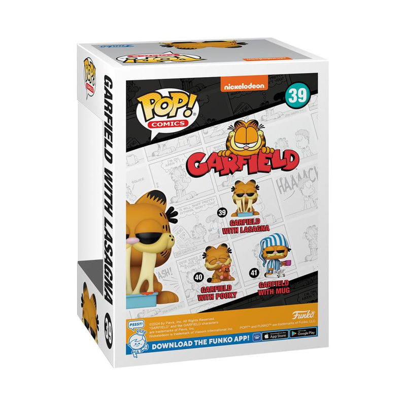 Garfield - Garfield with Lasagna Pop! Vinyl