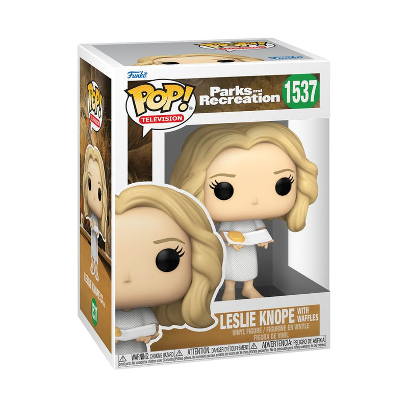Parks & Recreation - Leslie Knope (with Waffles) Pop! Vinyl