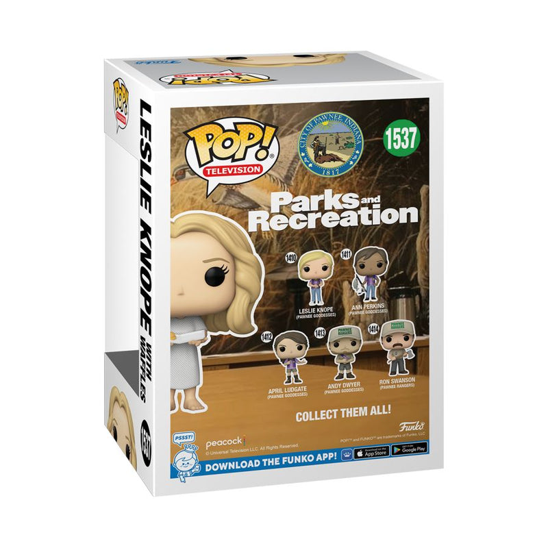 Parks & Recreation - Leslie Knope (with Waffles) Pop! Vinyl