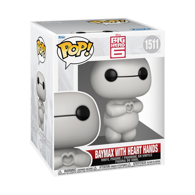 Big Hero 6 - Baymax with Heart Hands 6" Pop! Vinyl