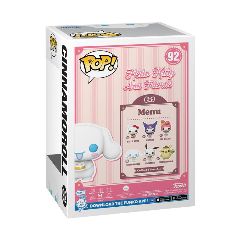 Hello Kitty - Cinnamoroll with Dessert Pop! Vinyl