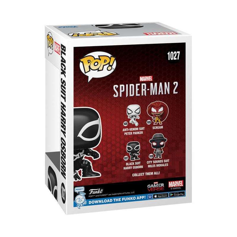 Spider-Man 2 (VG 2023) - Black Suit Harry Osborn Pop! Vinyl