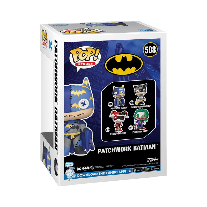 DC Comics - Patchwork Batman Pop! Vinyl
