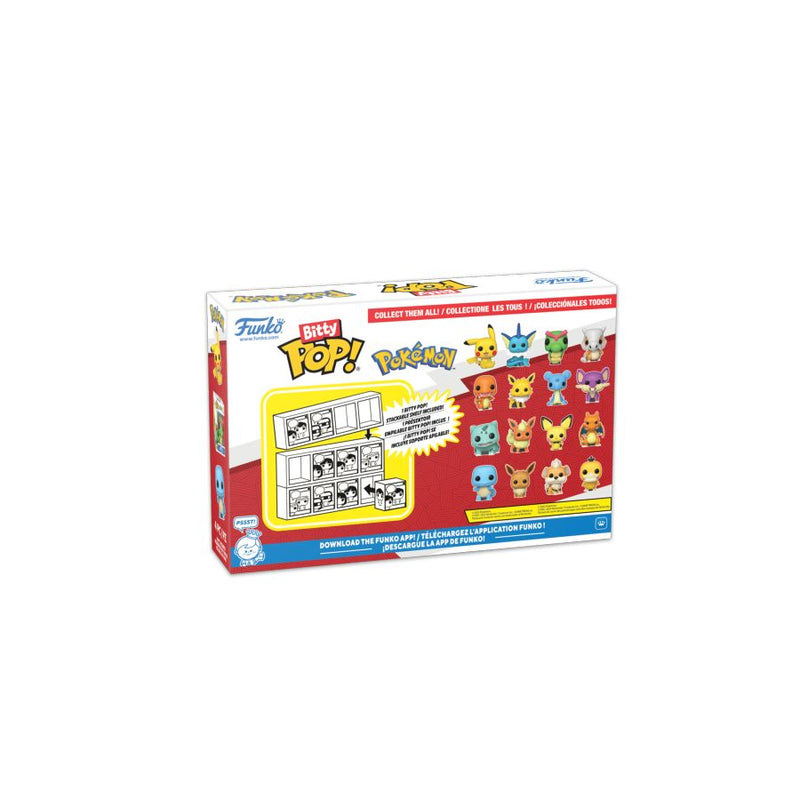 Pokemon - Pikachu Bitty Pop! 4-Pack