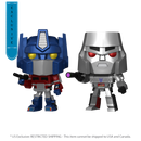 Transformers: G1 - Optimus Prime & Megatron Metallic Pop! Vinyl 2 -Pack [RS]
