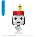 Peanuts - Snoopy with Woodstock Flocked Pop! Vinyl Vinyl [RS]
