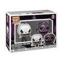 The Nightmare Before Christmas - Jack  Skellington & Oogie Boogie Pop! Keychain (2 Pack)