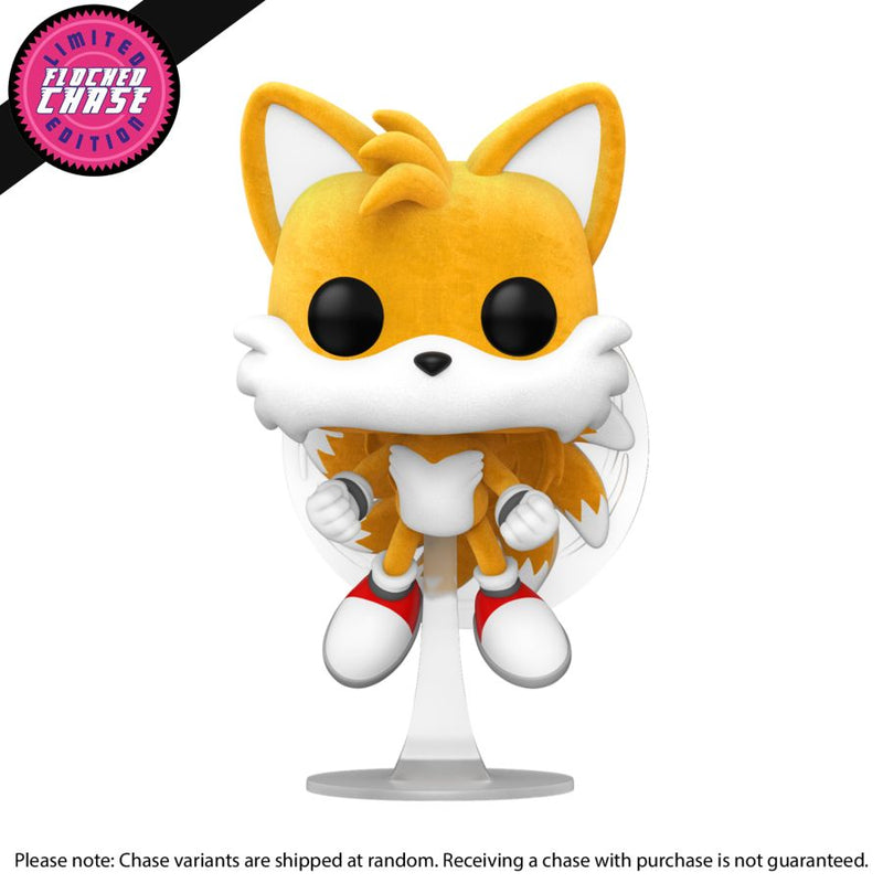 Sonic the Hedgehog - Tails (Flying) (with chase) US Exclusive Pop! Vinyl [RS]
