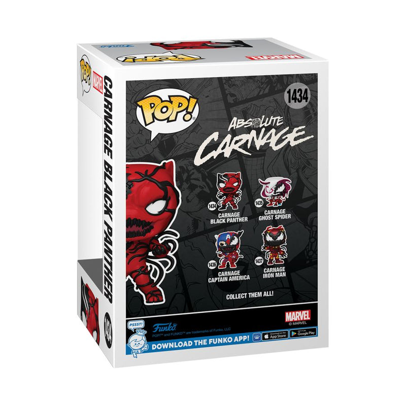 Marvel: Carnageized - Carnage Black Panther Pop! Vinyl