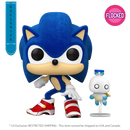 Sonic the Hedgehog - Sonic with Hero Chao Flocked Pop! Vinyl [RS]