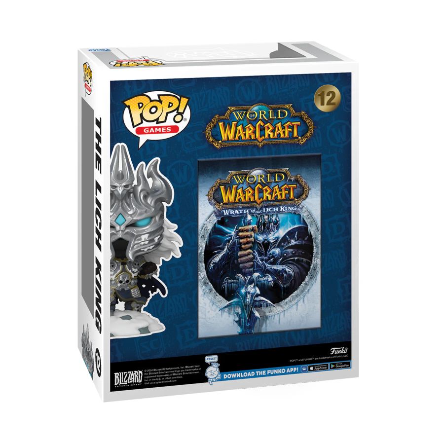world of warcraft lich king glow pop game cover