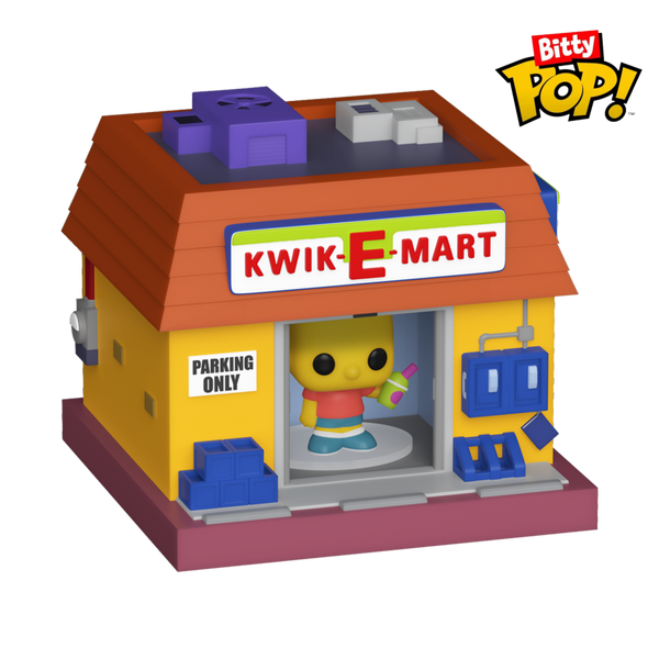 Simpsons - Bart at Kwik-E-Mart Bitty Pop! Town