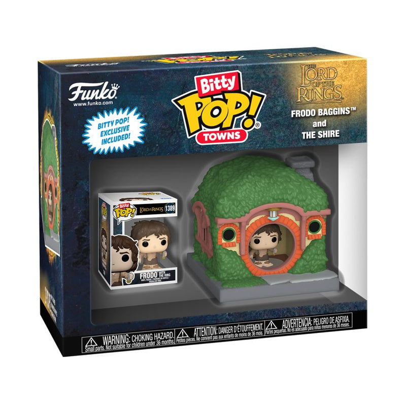 The Lord of the Rings - Frodo Baggins at the Shire Bitty Pop! Town