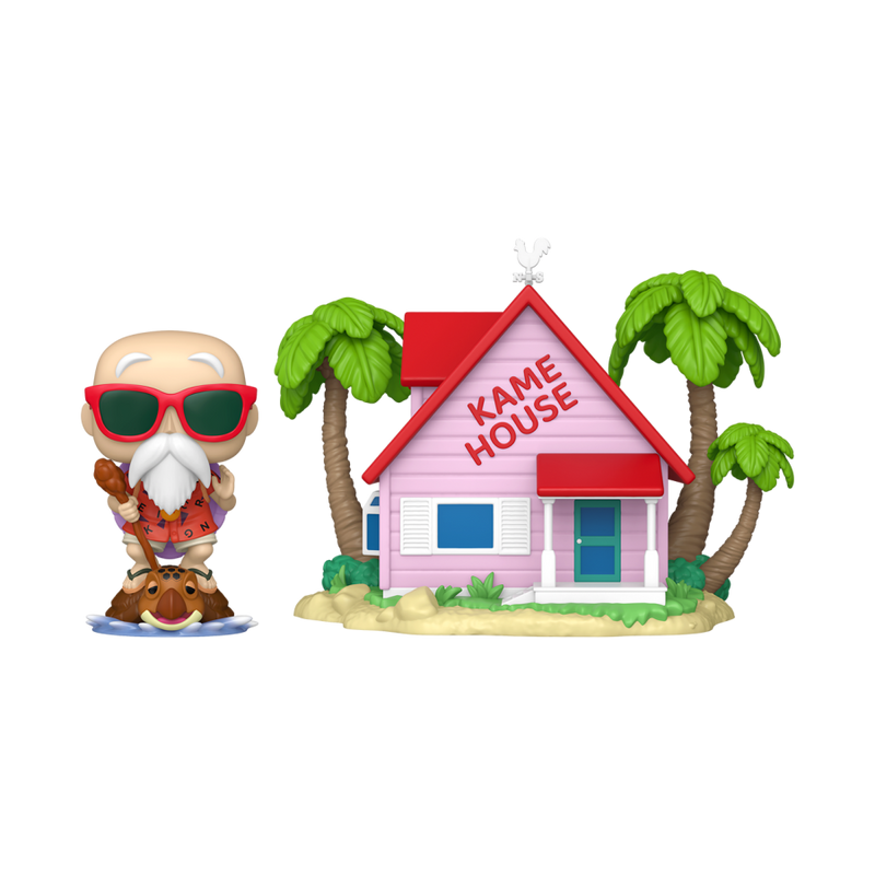 Dragon Ball - Master Roshi with Kame House Pop! Town