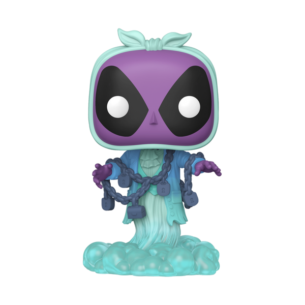 Deadpool: Literary Classics - Deadpool as Jacob Marley Pop! Plus