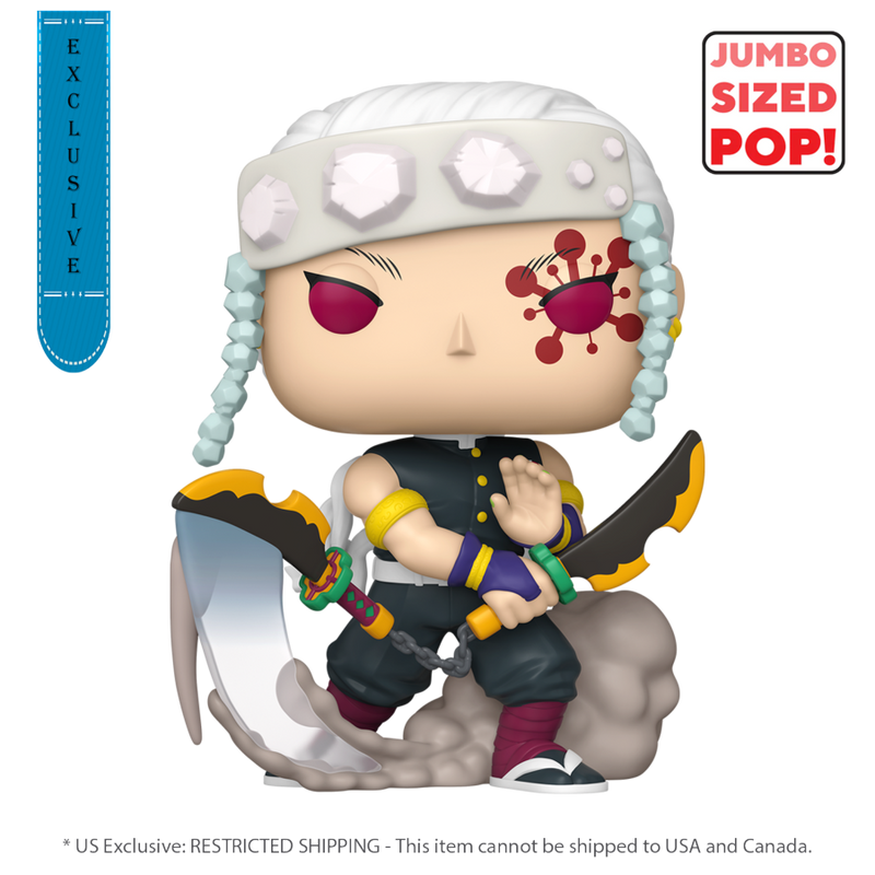 Demon Slayer - Tengen Uzui 10" Pop! Vinyl [RS]