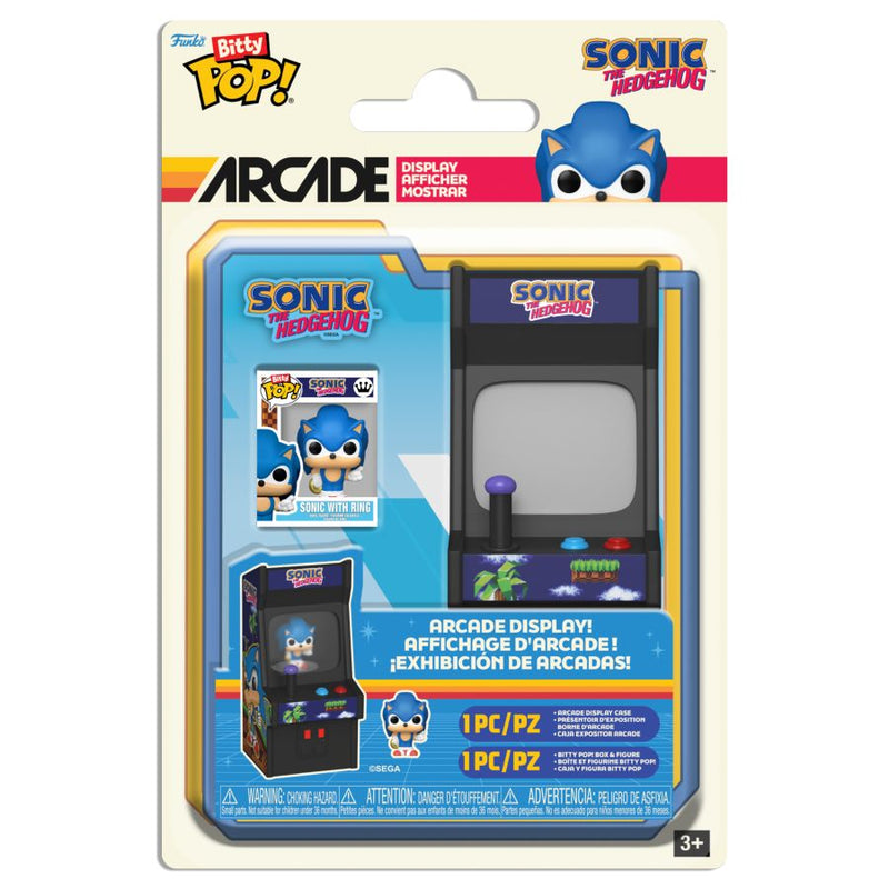 Sonic the Hedgehog - Sonic with Ring Bitty Pop! Arcade