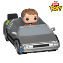 Back to the Future - Marty McFly and Delorean Bitty Pop! Ride