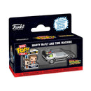 Back to the Future - Marty McFly and Delorean Bitty Pop! Ride