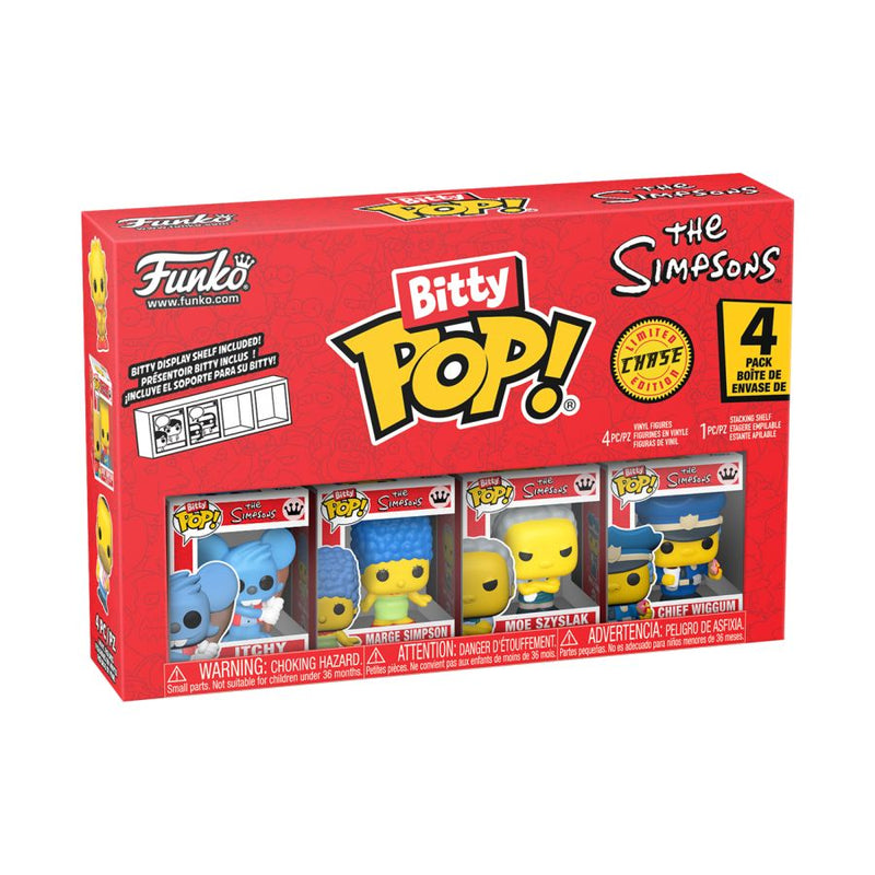 Simpsons - Itchy Bitty Pop! 4-Pack
