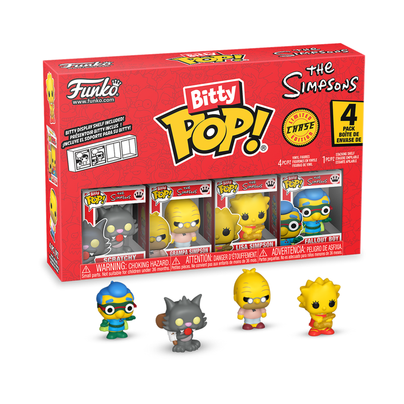 Simpsons - Scratchy Bitty Pop! 4-Pack