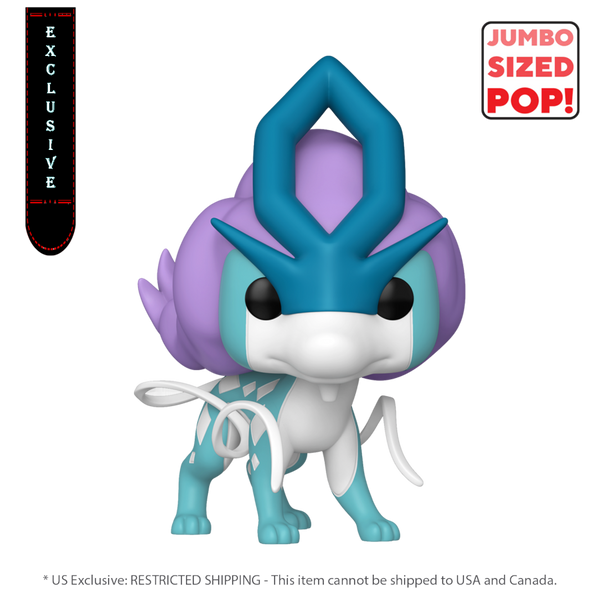 Pokemon - Suicune 10" Convention Exclusive Pop! Vinyl [RS]