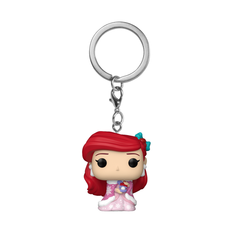 Disney: Princess - Ariel (Holiday) Pocket Pop! Keychain