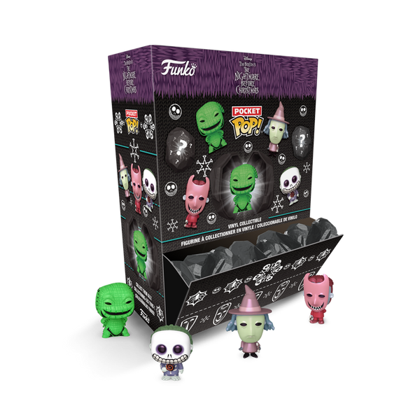 The Nightmare Before Christmas - Xmas Coal Capsule Pocket Pop! Blind Bags