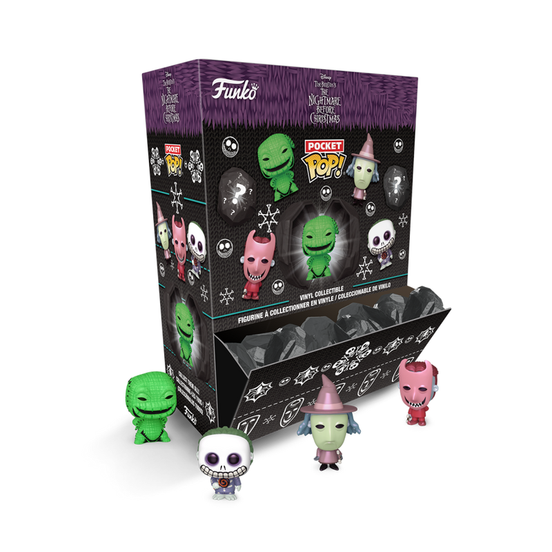 The Nightmare Before Christmas - Xmas Coal Capsule Pocket Pop! Blind Bags