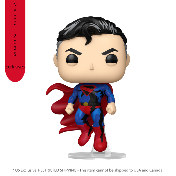 DC Comics - Superman Retro Comic (Flying) Pop! Vinyl 2025 NYCC Exclusive