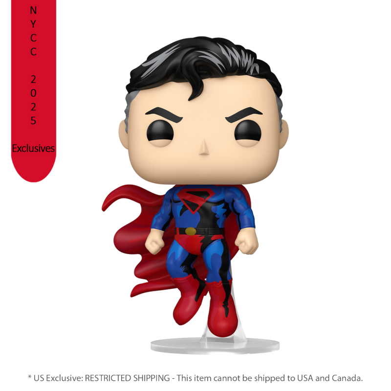 DC Comics - Superman Retro Comic (Flying) Pop! Vinyl 2025 NYCC Exclusive