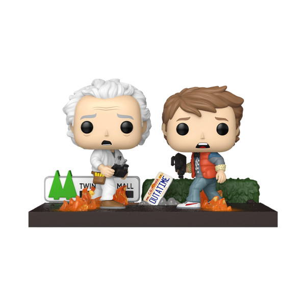 Back to the Future - Doc & Marty Pop! Vinyl Moment