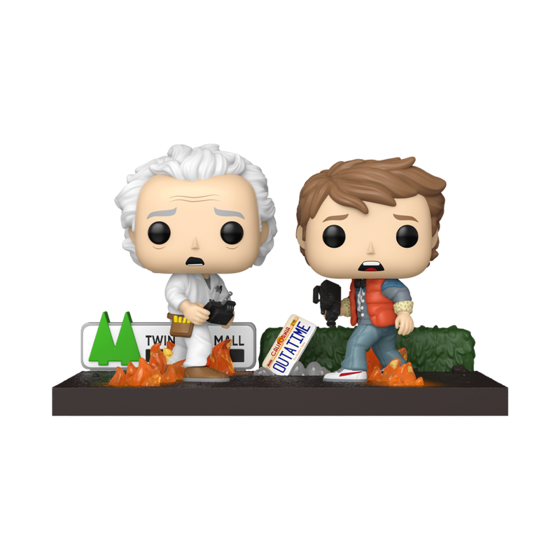 Back to the Future - Doc & Marty Pop! Vinyl Moment