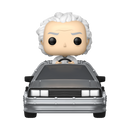Back to the Future - Doc with Time Machine Pop! Vinyl Ride