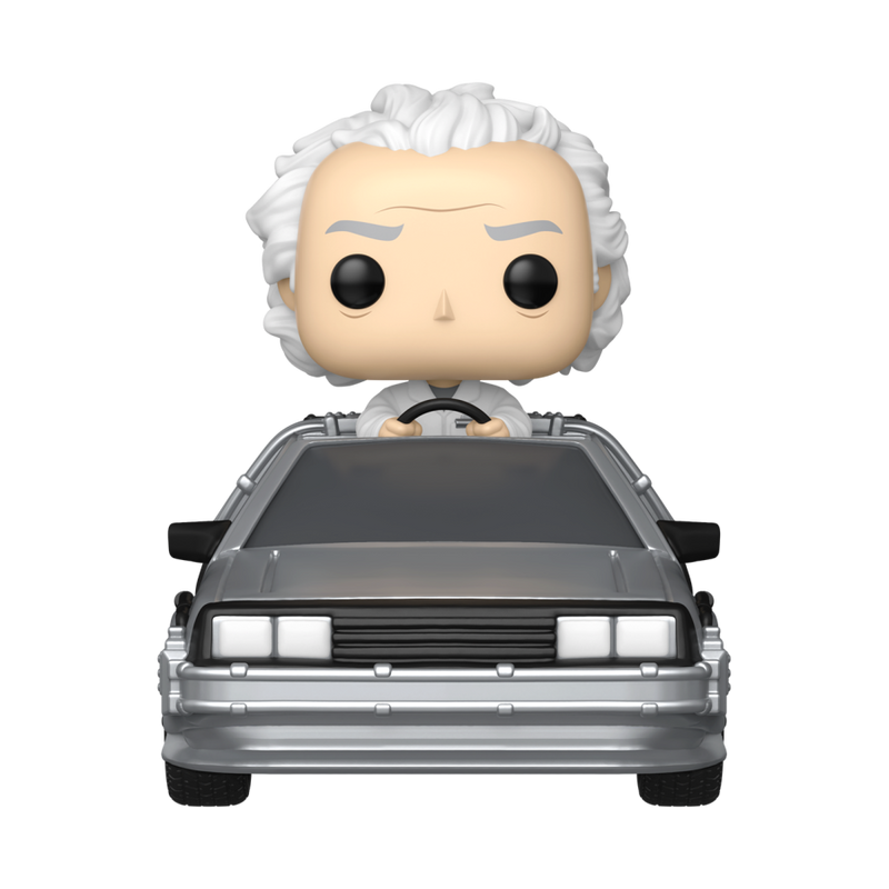 Back to the Future - Doc with Time Machine Pop! Vinyl Ride