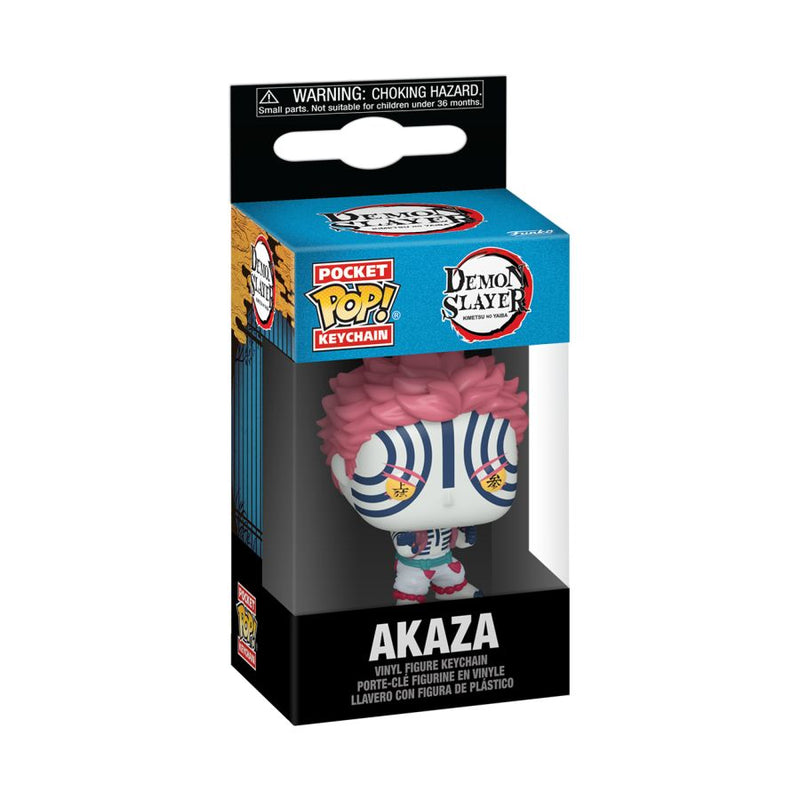 Demon Slayer - Akaza Pocket Pop! Keychain