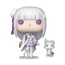 Re:Zero - Starting Life in Another World - Emilia & Puck Pop! Vinyl