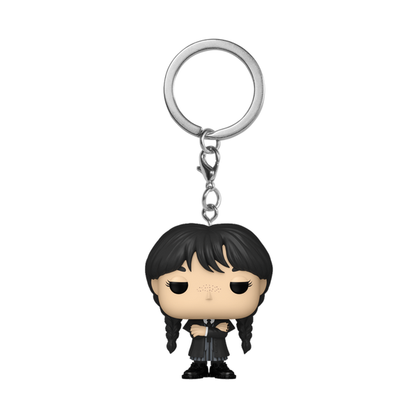 Wednesday (TV) - Wednesday Addams (Coat) Pocket Pop! Keychain