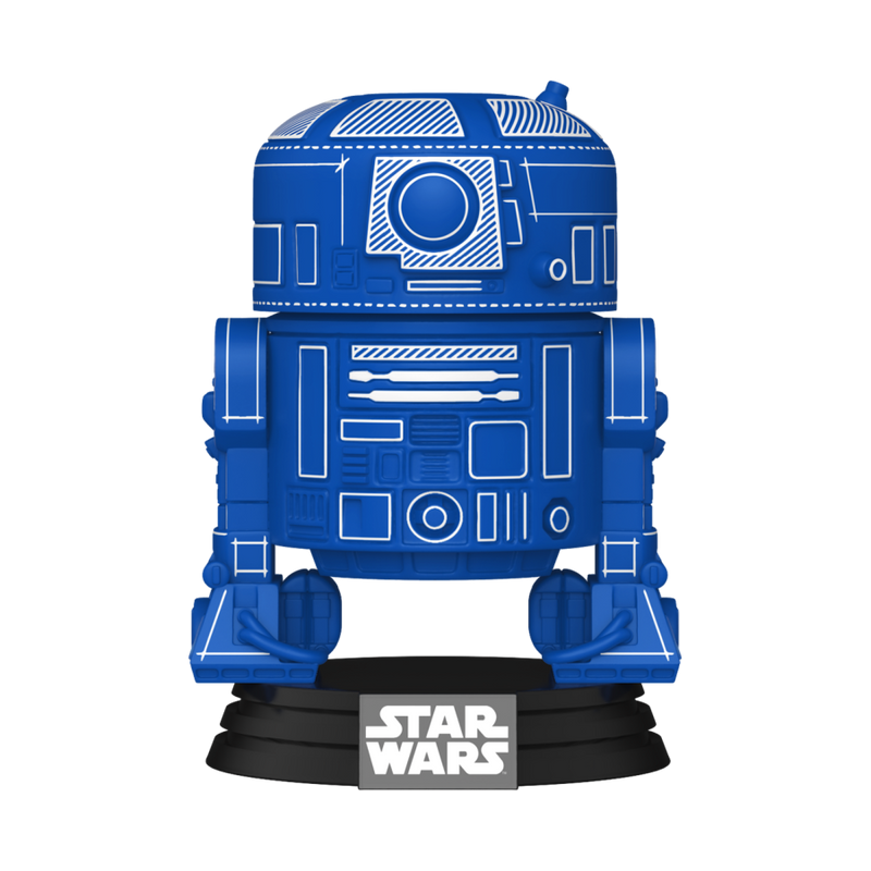 Star Wars - R2-D2 (Blueprint) Pop! Vinyl