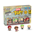 One Piece - Luffy Bitty Pop! 4-Pack