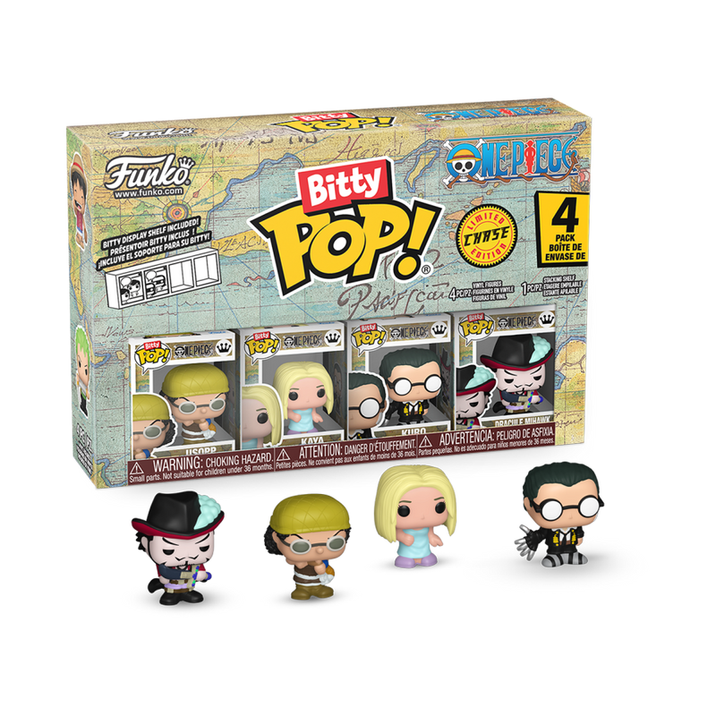 One Piece - Usopp Bitty Pop! 4-Pack