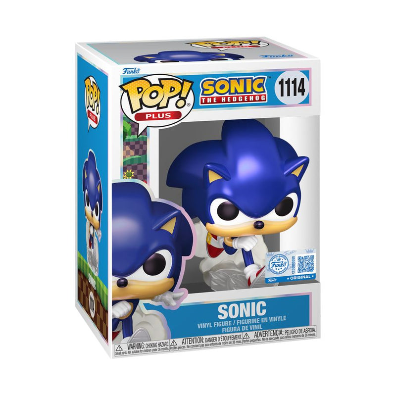 Sonic The Hedgehog - Sonic (Pearlescent) Pop! Plus