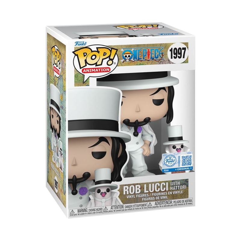 One Piece - Rob Lucci & Hattori (with chase) Pop! Vinyl [RS]